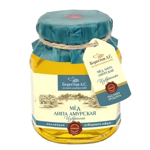 Natural Amur Linden Honey, 17.53 oz / 500 g