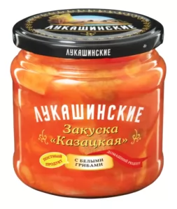 Appetizer w/ Porcini Mushrooms, Cossack Style, 450 gr/ 0.99 lb