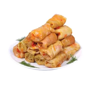 Golubtcy/Cabbage Rolls Stuffed wth Rice and Meat