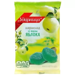 Marmalade Udarnitsa with Apple Flavor, 11.46 oz / 325 g