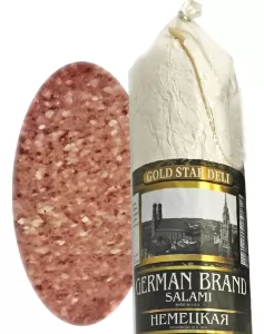 German Brand Salami Chunk, 0.9 lb / 0.4 kg