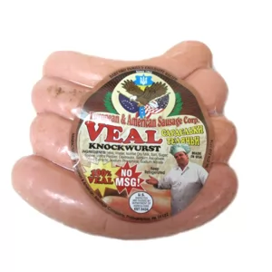 Veal Knockwurst, 1 lb - 1.4 ib
