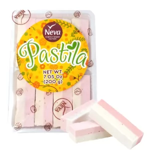 White-Pink Pastila, 0.44 lbs/ 200 g