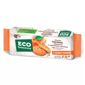Cookies Apricot & Candied Carrot, Eco Botanica, 0.62 lb/ 280g