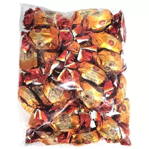 Candy Chocolate Glazed Seeds with Dried Apricots & Honey, Granddian, 1 kg / 2.2 lb