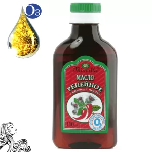 Ozonated Burdock Oil with Red Pepper, Mirrolla, 5.07 oz / 150 ml
