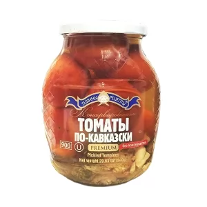 Marinated Tomatoes in Caucasian Style, Teshcha's Recipes, 900 g