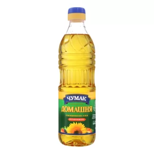 Unrefined Sunflower Oil, Chumak, 900 ml/ 30.43 oz