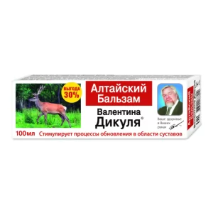 Altai Balm for Musculoskeletal System Health, Dikul, 100 ml / 3.38 oz