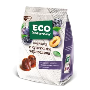 Marmalade w/ Prunes, Eco Botanica, 200 g/ 0.44 lb