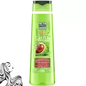 Anti-Hair Loss Shampoo, Horse Chestnut, Pure Line, 400 ml/ 13.53 oz