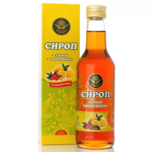 Lemon and Rosehip Syrup, Magiya Trav, 330 g/ 0.73 lb