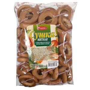 Sushki Mint Hard Bagel, Franzeluta, 500 g/ 1.1 lb