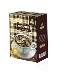 Herbal Phyto Tea for Men with Red Root, 2.64 oz / 75 g