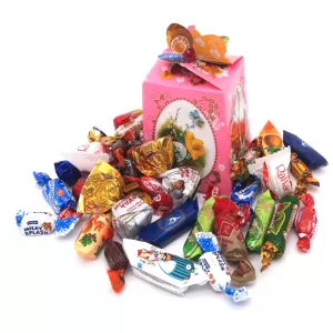 Easter Candy Mix, Pink Box, 1 lb