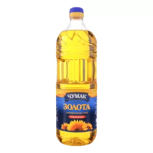 Refined Sunflower Oil, Chumak, 900 ml/ 30.43 oz