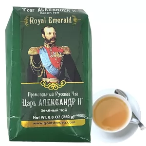Green Tea, Tsar Alexander II, Royal Emerald, 250 g/ 0.55 lb