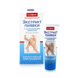 Sophia cream gel for feet cooling effect of extract of Leeches 75 ml