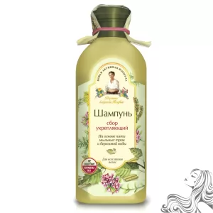 Shampoo-Infusion Strengthening For All Hair Types, Recipes of Grandma Agafya 350 ml/ 11.83 oz