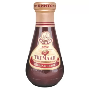 Medium Spicy Georgian Tkemali Sauce for Shashlik, Kinto, 10.58oz / 300g
