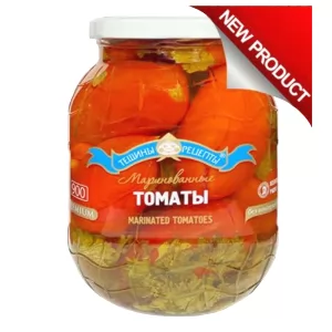 Premium Marinated Tomatoes, Kosher, Tescha's Recipes, 900 ml/ 1.98 lb