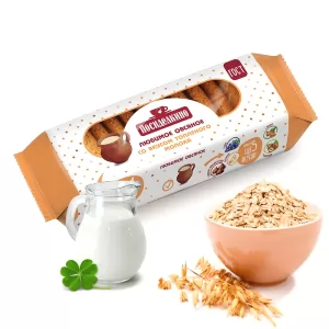 Posidelkino Oatmeal Cookies w/ Baked Milk, 10.93 oz / 310 g
