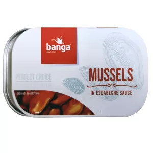 Mussels in Escabeche Sause, Banga, 120g/ 4.23oz