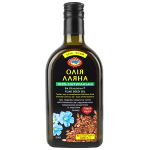 Extra Virgin Linseed Oil, Golden Kings of Ukraine, 350 ml / 11.83 oz