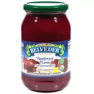 Beetroot Puree with Horseradish, Belveder, 900g/ 32oz