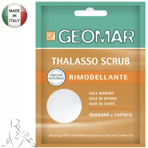 Remodeling Thalasso Scrub with Coffee Granules, Geomar, 85g/3 oz