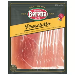 Sliced Prosciutto, Fratelli Beretta, 113g/ 4 oz