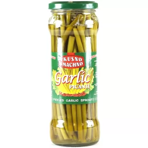 Pickled Garlic Sprouts, Vkusno-Smachno, 370ml/ 12.5oz