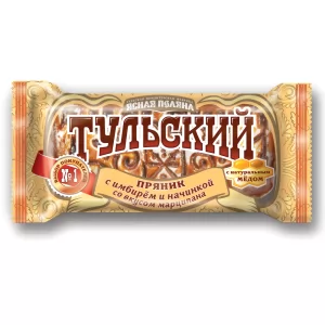 Tula Gingerbread with Ginger & Marzipan Flavored Filling, Yasnaya Polyana, 140g/ 0.31lb