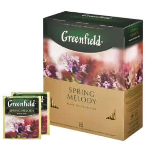 Black Tea Spring Melody, Greenfield, 100 Tea Bags