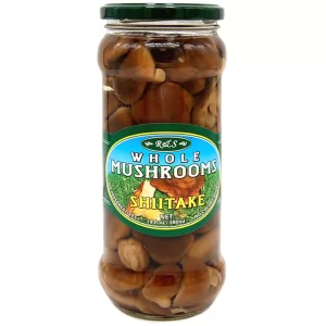 Marinated Whole Shiitake Mushrooms, R & S, 580ml/ 19.61 fl.oz