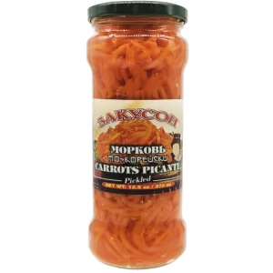 Korean-Style Marinated Carrots, Zakuson, 370ml/ 12.5 oz