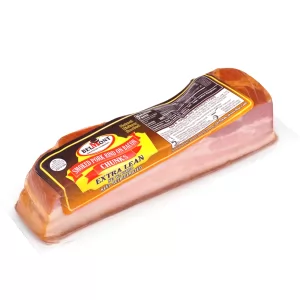 Smoked Pork Rind On Bacon Chunks Extra Lean, Belmont, 272g/ 9.59oz