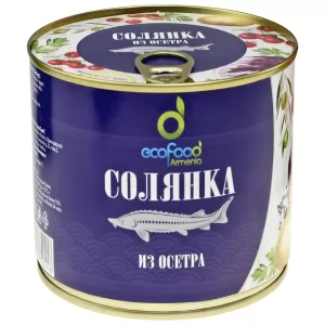 Sturgeon Soup-Solyanka, EcoFood, 1.17 lb/ 530 g