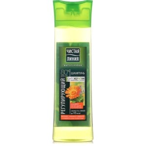 Shampoo Regulating with Phyto-Keratin, Sage, Bur Marigold and Yarrow for Oily Hair, 13.52 oz / 400 ml
