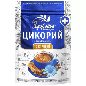 Natural Instant Chicory with Cinnamon - Coffee Alternative, Zdorovye, 85g / 3 oz