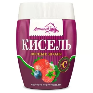 Instant Granulated Forest Berries Kissel, Dachniy, 300g / 10.58oz
