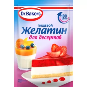 Gelatin for Desserts, Dr.Bakers 10g/ 0.35oz