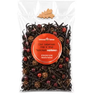 Siberian Herbal and Berry Tea Blend “Red Cardinal”, Taiga Cache, 50g /1.76 oz