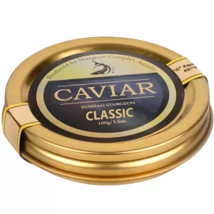 Classic Sturgeon Caviar, AQUATIR, 100g/ 3.5 oz