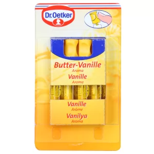 Food Flavoring Butter-Vanilla, DR. OETKER, 4 x 2ml