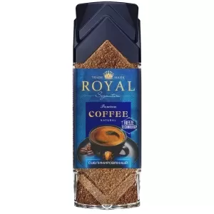Premium Freeze-Dried Instant Coffee with Cascara, Royal Signature, 250g / 8.8 oz