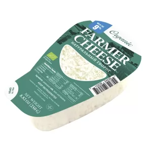 Cottage Cheese 9%, Organic, 250g / 8.82 oz