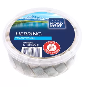Traditional Salted Herring, Nord Port, 500g / 17.64oz