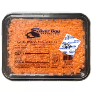 Salted Pink Salmon Ikura P-1, Silver Bay, 454g / 16oz