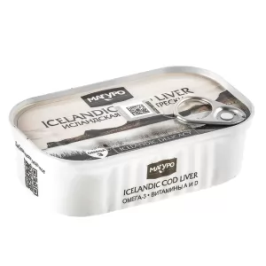 Icelandic Cod Liver, Maguro, 115g/ 4.06 oz